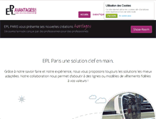 Tablet Screenshot of byepl-paris.com